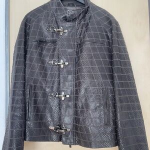 Giorgio Armani snake leather men’s jacket